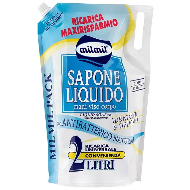 Milmil Natural Antibacterial Refill 2L