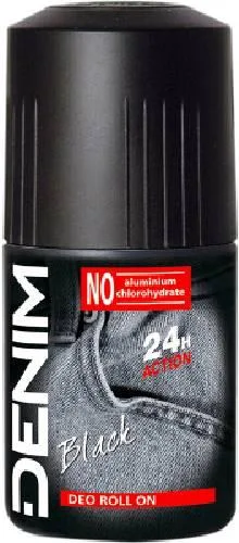 Denim Black Roll-On 50ML